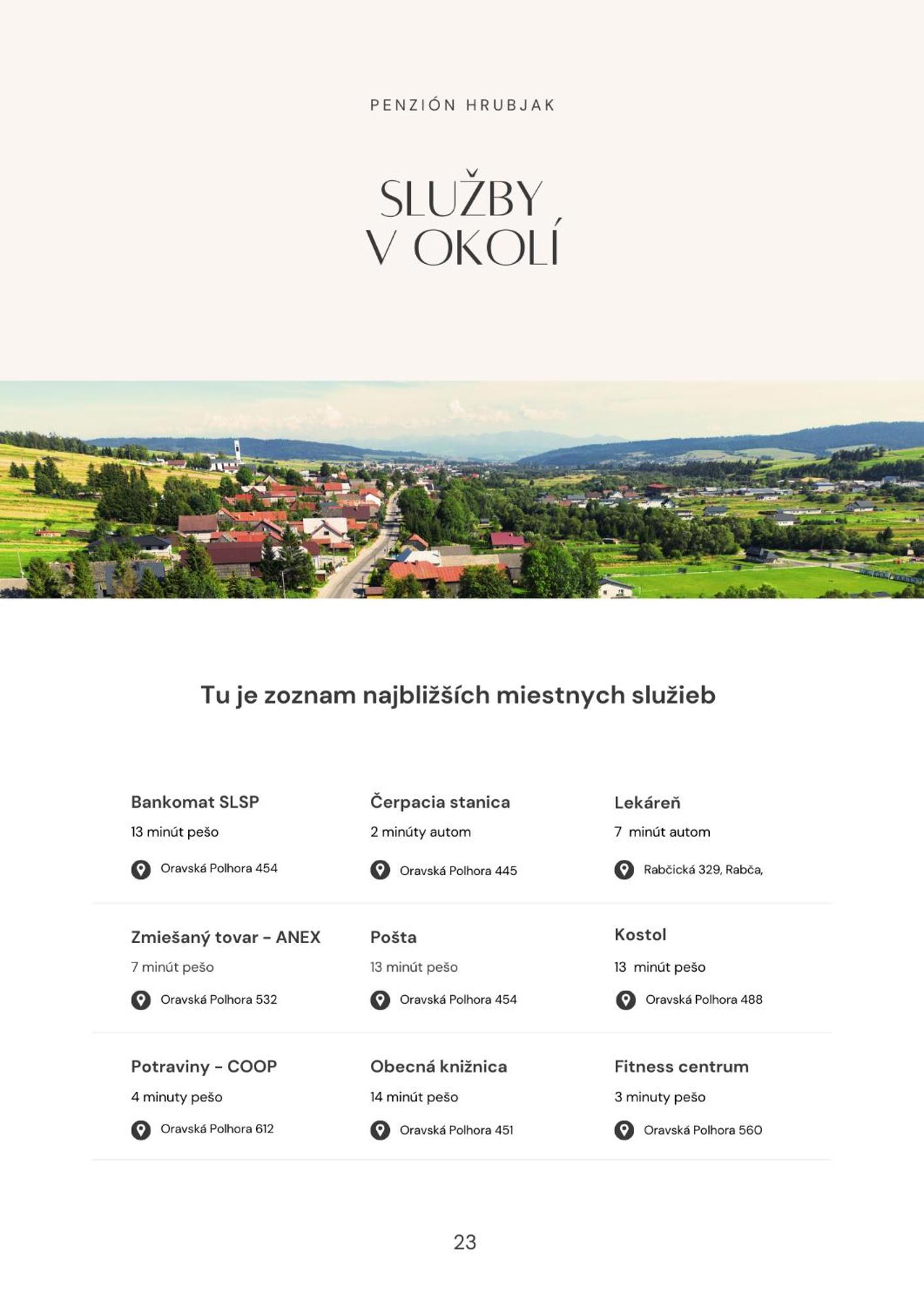 Penzion Hrubjak Oravská Polhora Екстериор снимка